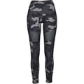 Miniatyrbild 1 av 6: Leggings dam - Urban Classics - Camo Tech - Svart - Mesh-inlägg - Hög midja