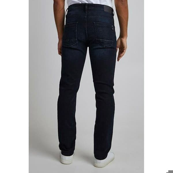 Jeans - Blandning - Torsadé Snitt - Tvättad Svart Denim - Standardstorlek - Unisex