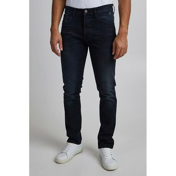 Jeans - Blandning - Torsadé Snitt - Tvättad Svart Denim - Standardstorlek - Unisex