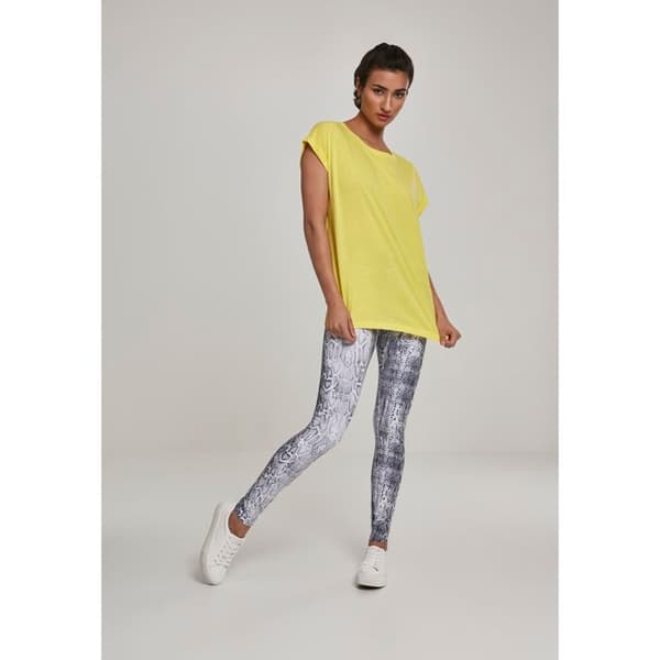 Legging Dam - Urban Classics - Mönster - Leopard - Elastisk Midja - Bekväm