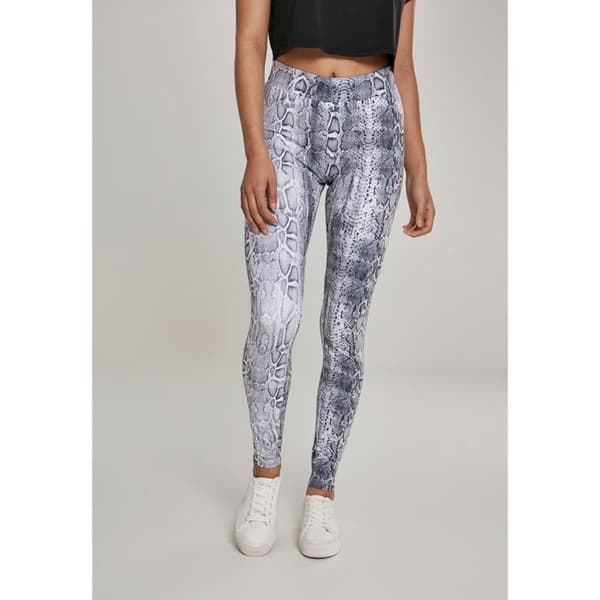 Legging Dam - Urban Classics - Mönster - Leopard - Elastisk Midja - Bekväm