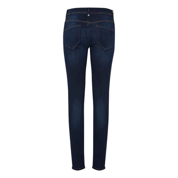 Jeans dam - Ichi - Erin Izaro - Mörkblå - Taperad passform - Standardstorlek