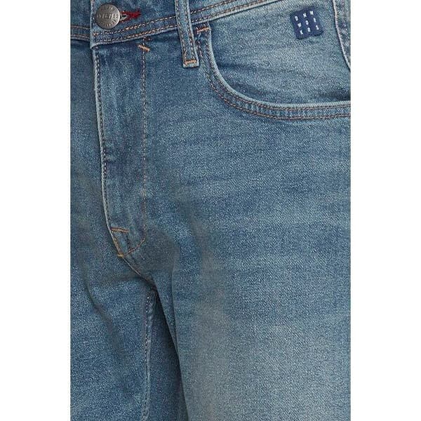 Jeans - Blandning - Vriden snitt - Denim Ljusblå - Standard storlek - Unisex