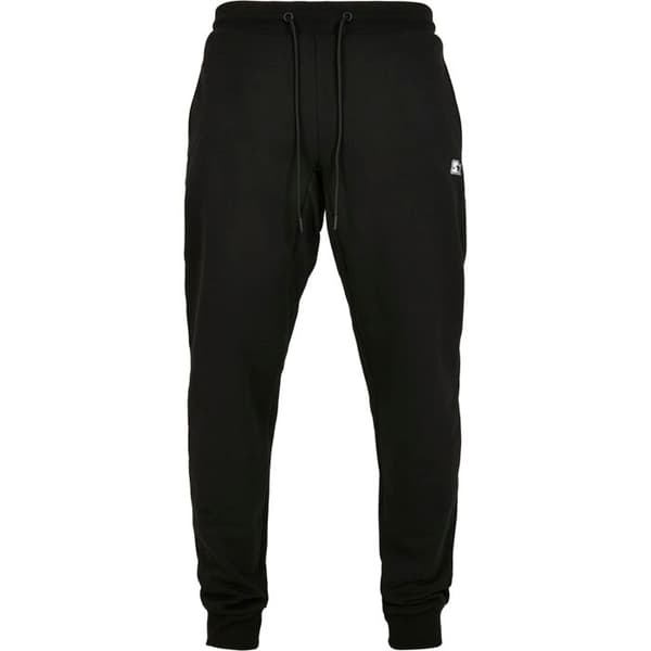 Joggingbyxa - Starter - Urban Classics - Svart - Lös Passform - Herr