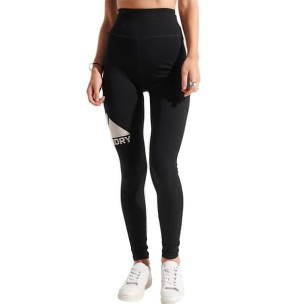 Legging Superdry Dam Mountain sport Svart Syntetisk