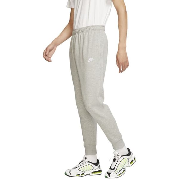 Träningsbyxor - Nike - SPORTSWEAR CLUB - Grå - Dragsko - Sidofickor