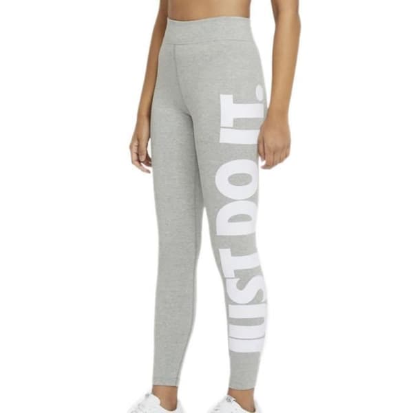 Legging Dam - Nike - W LEGGING JDI - Grå - Hög midja - Elastisk