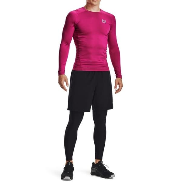 Kompressionstights - Under Armour - HG Armour - Svart - Andningsbar - Fitness