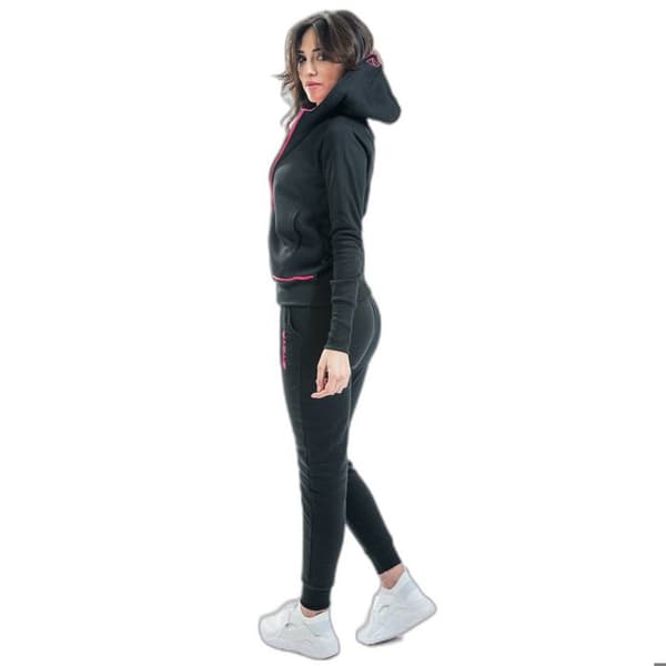 Damkläder - Givova - Star New - Fleece 80% Polyester - Hoodie - Ribbad byxa