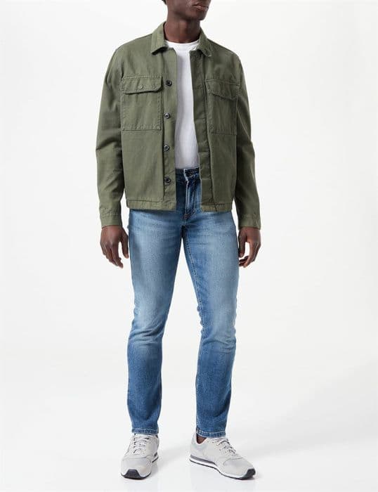 Jeans Slim Fit - Camel Active - Mörkblå - Herr - Bra prisvärdhet