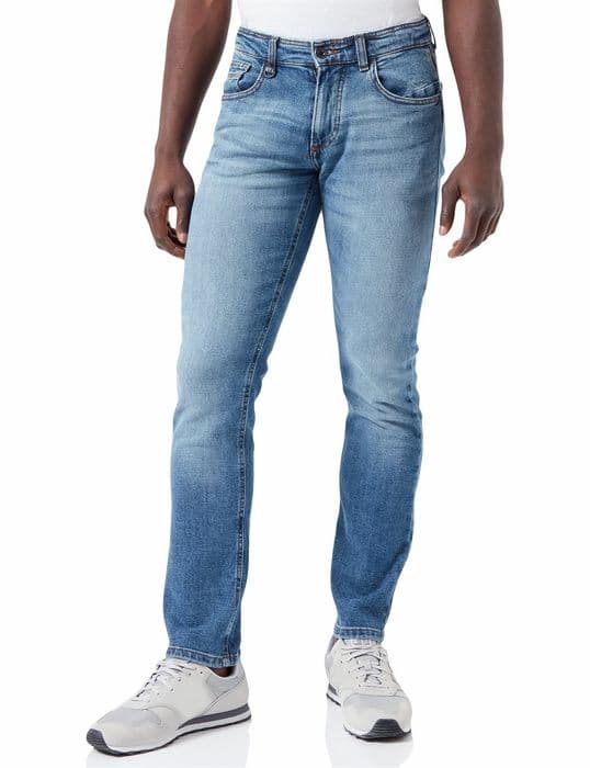 Jeans Slim Fit - Camel Active - Mörkblå - Herr - Bra prisvärdhet