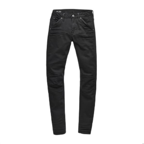 Skinnjeans för kvinnor - G-Star - 5622 - Svart - Standardstorlek - Halvhög