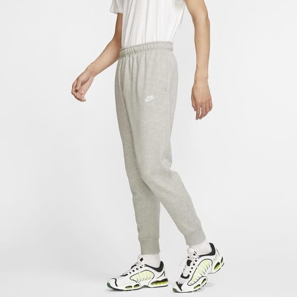 Träningsbyxor - Nike - SPORTSWEAR CLUB - Grå - Dragsko - Sidofickor
