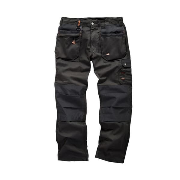 Scruffs T51801 svarta arbetsbyxor plus arbetsbyxor
