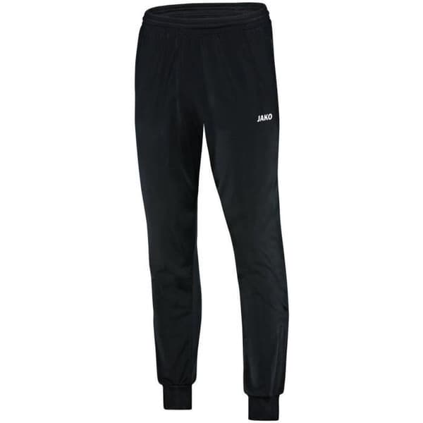 Fotbollsbukser - Jako - Classico - Svart polyester - Andningsbar - Vuxen