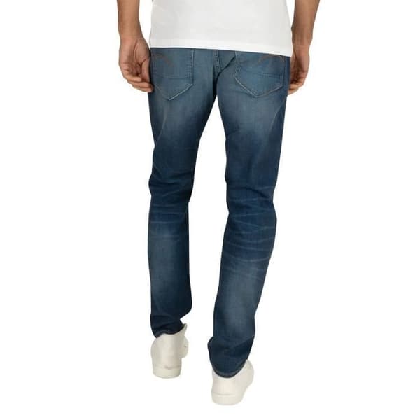 Jean Slim - G-Star - 3301 - Worker Blue Faded - Knappgylft - Design 5 fickor