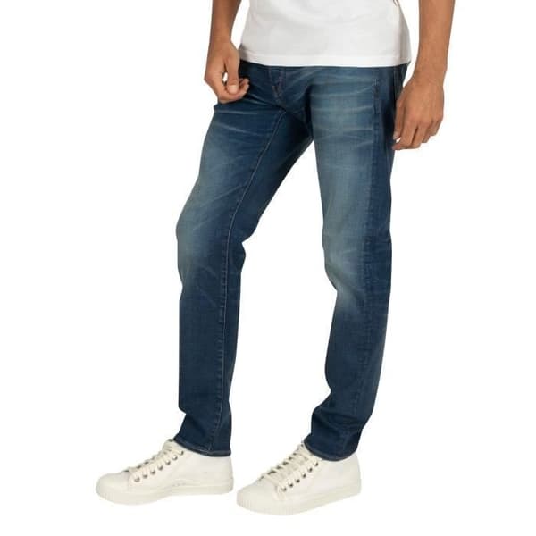 Jean Slim - G-Star - 3301 - Worker Blue Faded - Knappgylft - Design 5 fickor