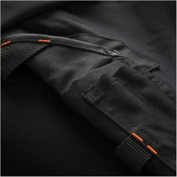 Arbetsbyxor - Scruffs - Pro Flex Plus - Svart - Slim Fit - Fickor för verktyg