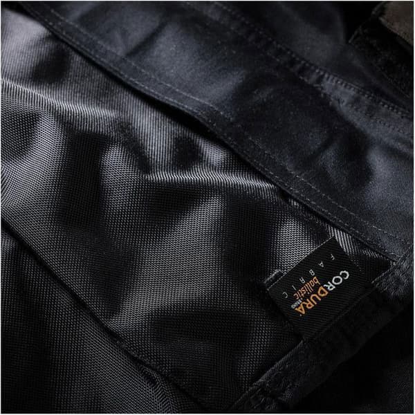 Arbetsbyxor - Scruffs - Pro Flex - Svart - Tight fit - Hållbar Cordura