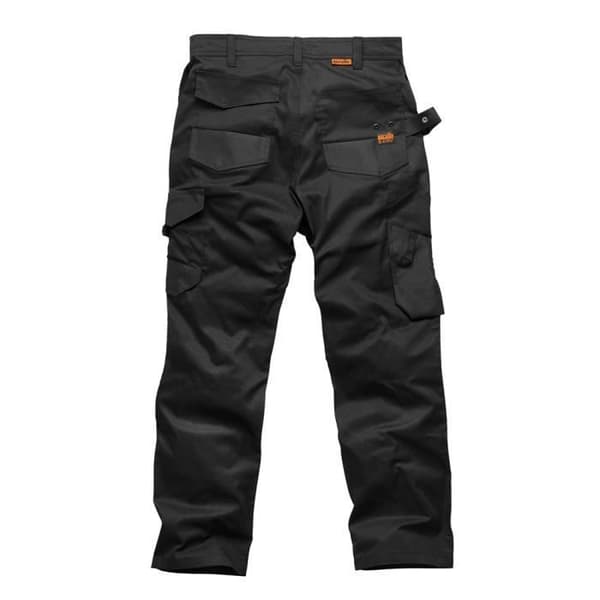 Arbetsbyxor - Scruffs - Trade Flex - Svart - Bekväm - Hållbar