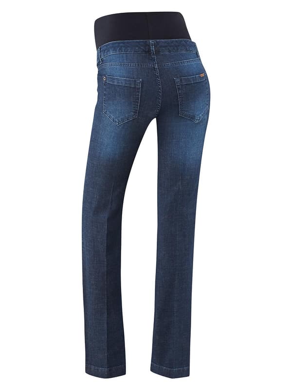 Navelknapps-jeans för gravida