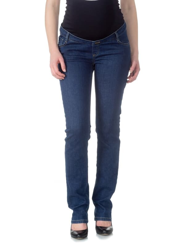 Navelknapps-jeans för gravida