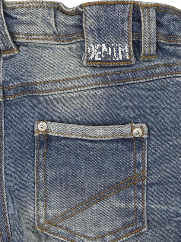 Drenge blå slidte jeans Lief