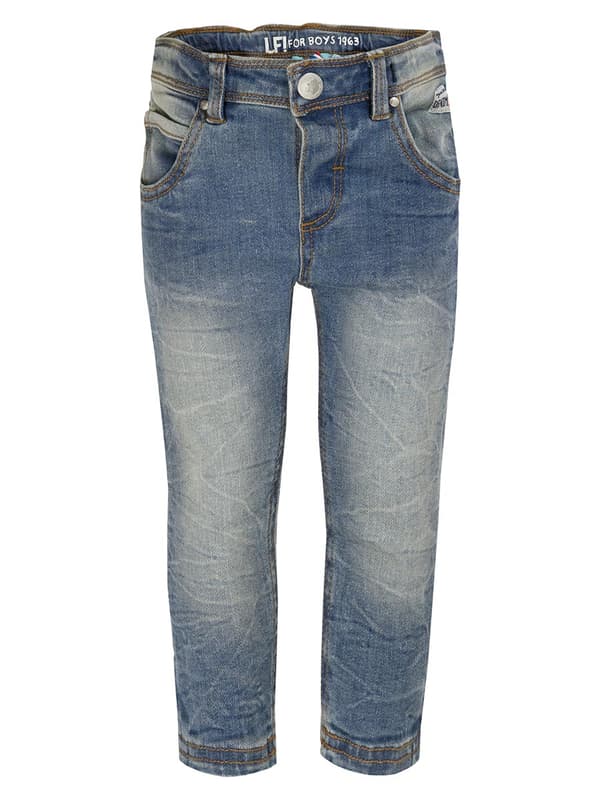 Drenge blå slidte jeans Lief
