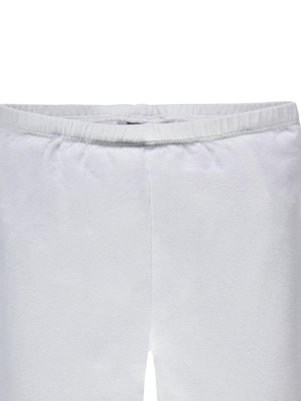 Tyttöjen valkoiset leggingsit Kanz