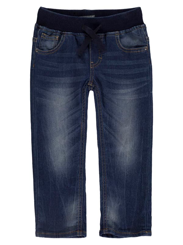 Pojkjeans marinblå Kanz