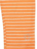 Miniatyrbild 4 av 4: Flickleggings i bomull med orange ränder Lief