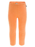 Miniatyrbild 1 av 4: Flickleggings i bomull med orange ränder Lief