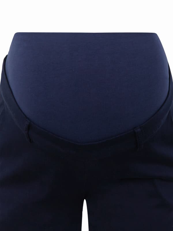 Navelblå mammashorts för kvinnor