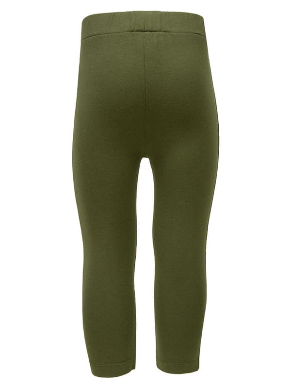 Flickleggings i bomull, konfettigrönt, Lief
