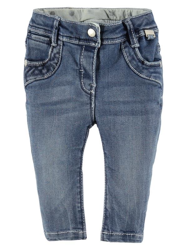 Blå jeans för flickor Kanz