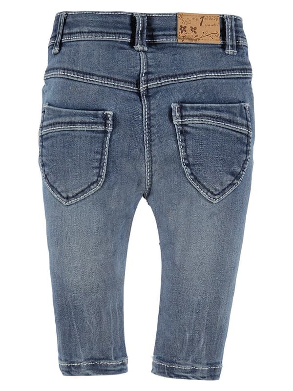 Blå jeans för flickor Kanz