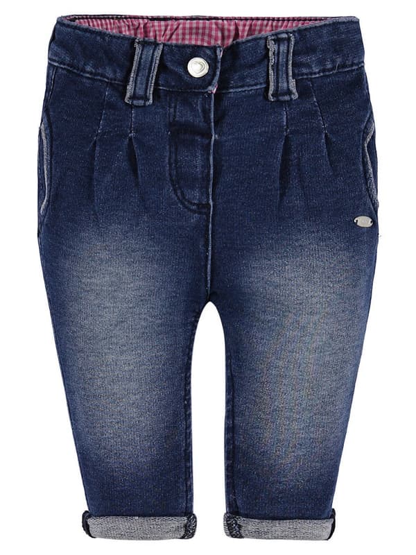 Blå jeans för flickor Kanz