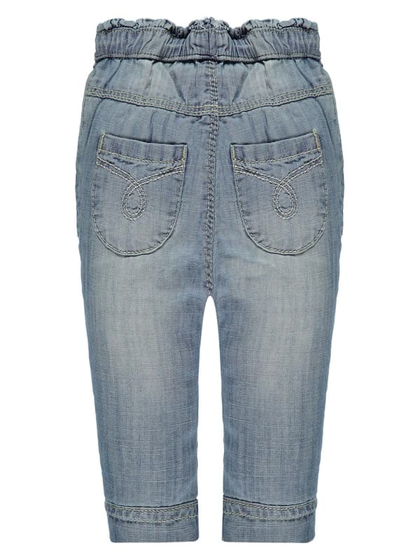 Flickjeans, blå, Kanz