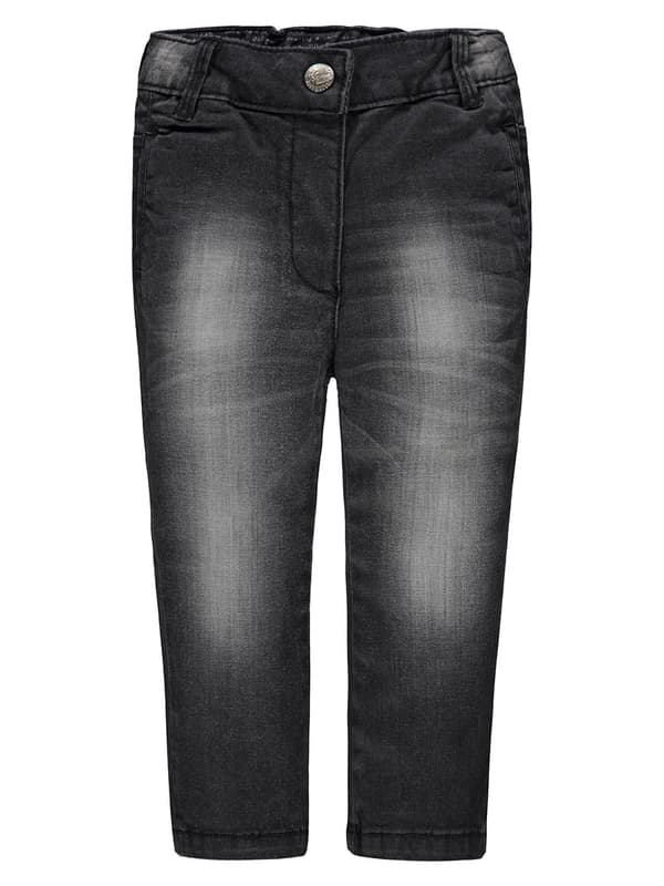 Flickjeans, grå, Kanz