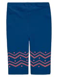 Miniatyrbillede 2 af 3: Pigeleggings, marineblå, Kanz