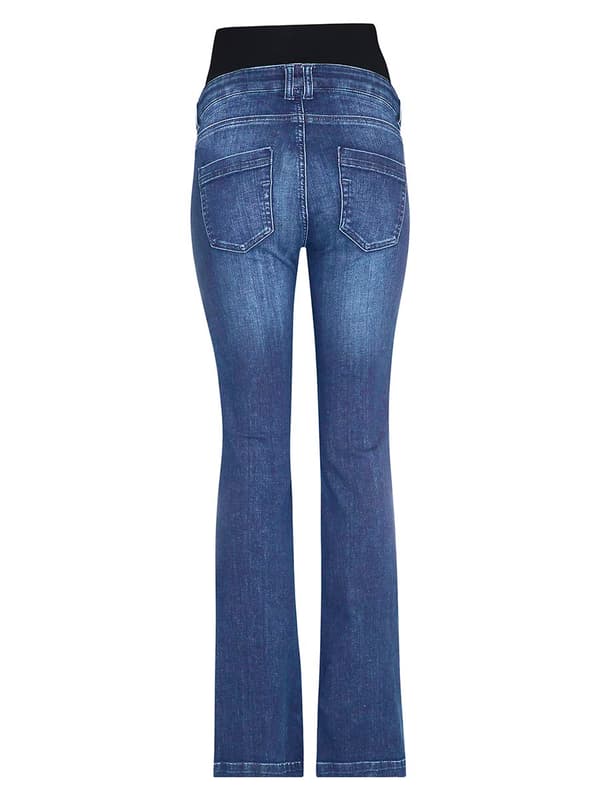 Bellybutton Maternity Dame Bootcut Graviditetsjeans Blå