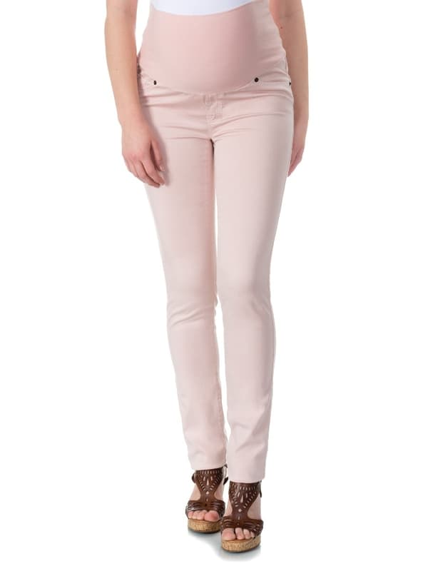 Bellybutton Maternity Slim-fit Graviditetsbukser til Kvinder i Pink