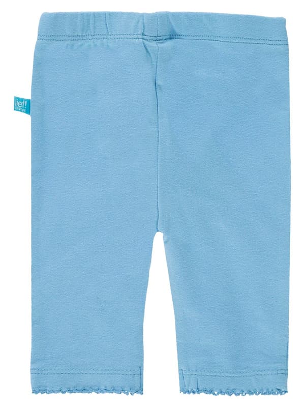 Flickleggings i bomull, blå Lief