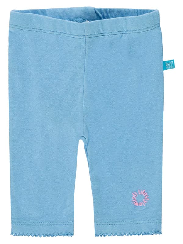 Flickleggings i bomull, blå Lief