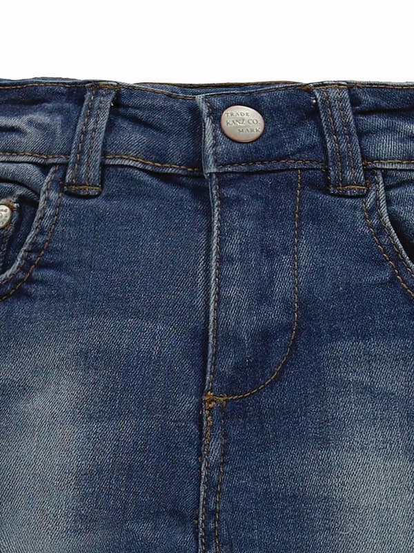 Pojkjeans med slitning Kanz