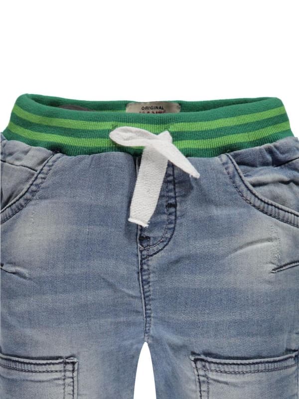 Pojkjeans med fickor blå Kanz