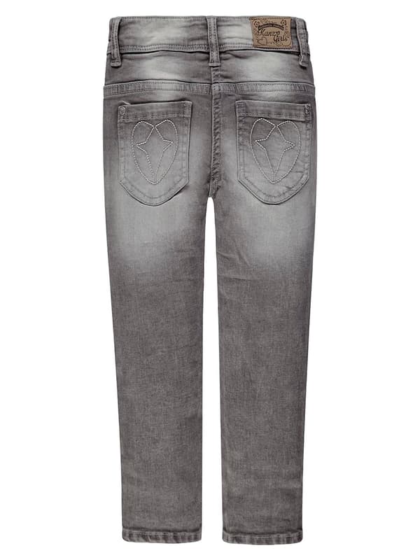 Grå jeans för flickor Kanz