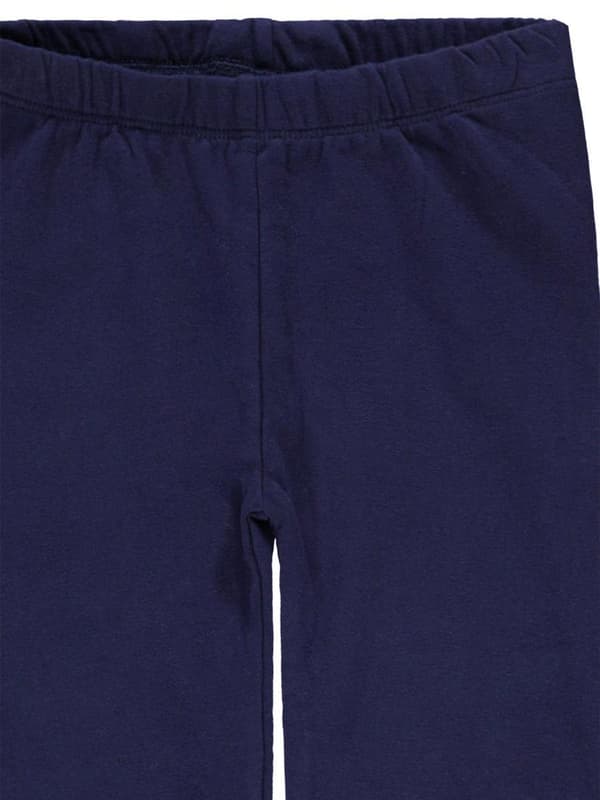 Marinblå Kanz-leggings för flickor
