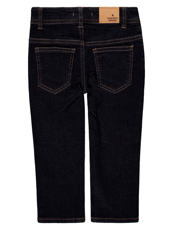 Marinblå Kanz pojkjeans