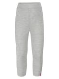 Miniatyrbild 1 av 3: Flickleggings i bomull med hjärta, grå Lief